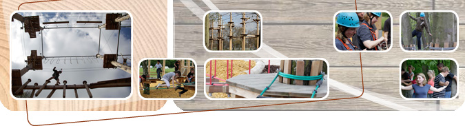 Impressionen aus dem Klettergarten Birkenberg